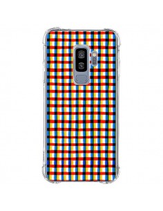 Coque Samsung S9 Plus Crossed Eyes Lines Red - Ninola Design