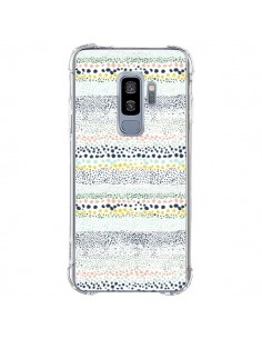 Coque Samsung S9 Plus Little Textured Dots Green - Ninola...