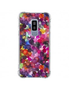 Coque Samsung S9 Plus Moody Geometry Rustic Brown -...