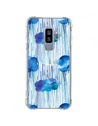 Coque Samsung S9 Plus Rain Stitches Neon - Ninola Design