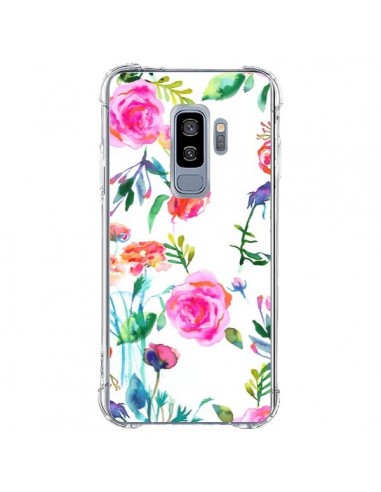 Coque Samsung S9 Plus Raining Clouds Blue - Ninola Design