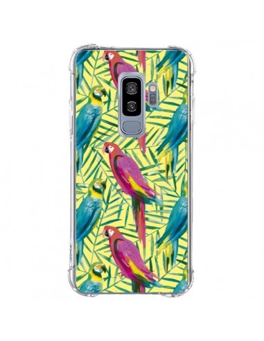 Coque Samsung S9 Plus Tropical Monstera Leaves Multicolored - Ninola Design