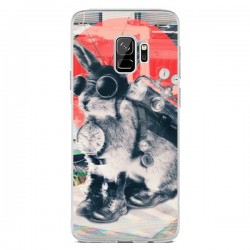Coque Samsung S9 Lapin Time Traveller - Ali Gulec