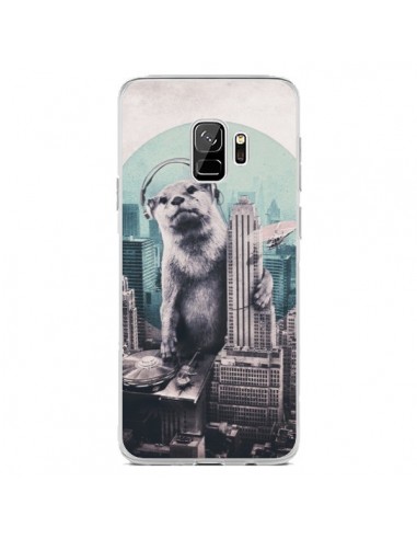 Coque Samsung S9 Loutre Dj New York - Ali Gulec