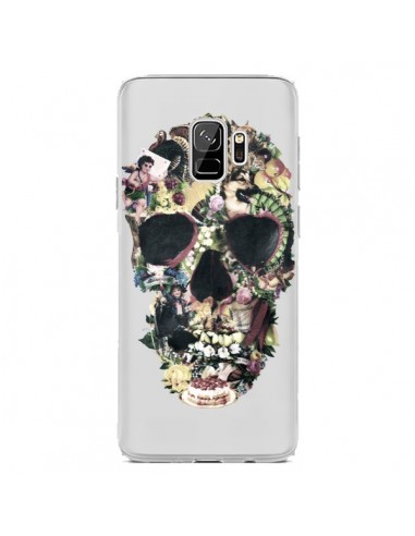 Coque Samsung S9 Skull Vintage Tête de Mort Transparente - Ali Gulec