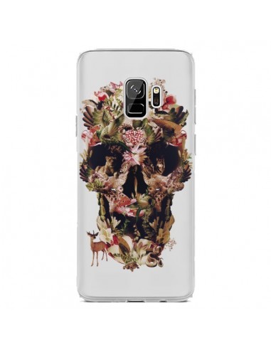 Coque Samsung S9 Jungle Skull Tête de Mort Transparente - Ali Gulec