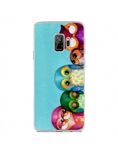 Coque Samsung S9 Famille Chouettes - Annya Kai
