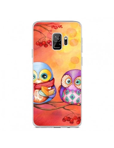 Coque Samsung S9 Chouette Arbre - Annya Kai