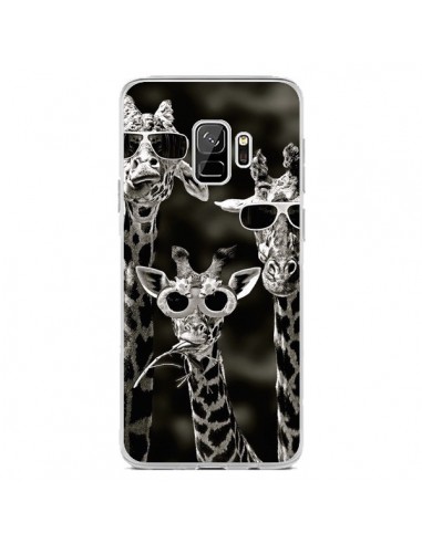 Coque Samsung S9 Girafe Swag Lunettes Familiy Giraffe - Asano Yamazaki