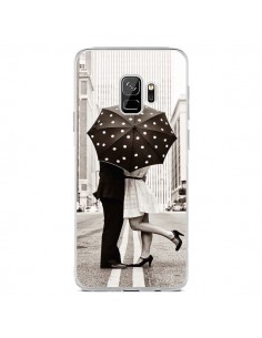 Coque Samsung S9 Secret under Umbrella Amour Couple Love...