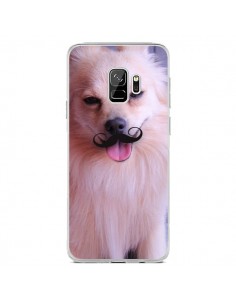 Coque Samsung S9 Clyde Chien Movember Moustache -...