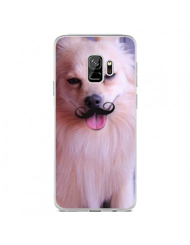 Coque Samsung S9 Clyde Chien Movember Moustache - Bertrand Carriere