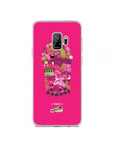 Coque Samsung S9 Bubble Fever Original Flavour Rose - Bubble Fever