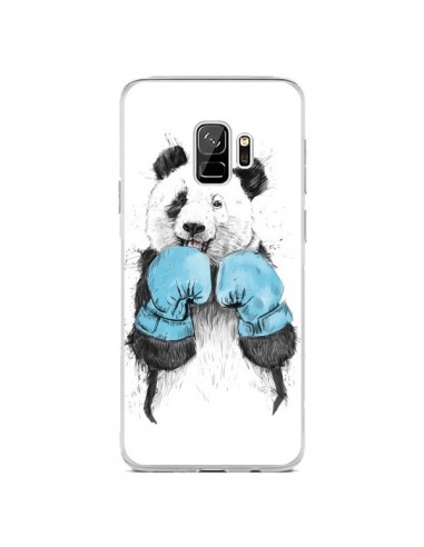 Coque Samsung S9 Winner Panda Boxeur - Balazs Solti