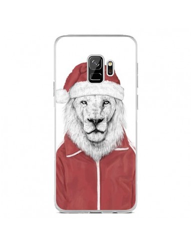 Coque Samsung S9 Santa Lion Père Noel - Balazs Solti