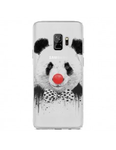 Coque Samsung S9 Clown Panda Transparente - Balazs Solti