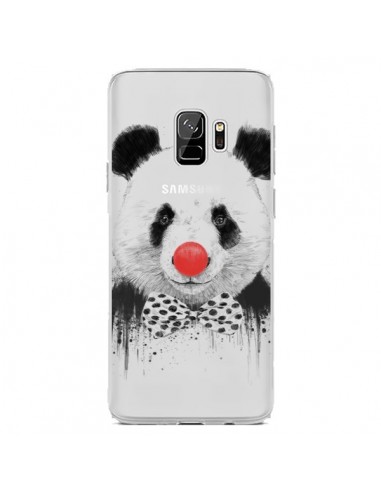 Coque Samsung S9 Clown Panda Transparente - Balazs Solti