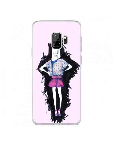Coque Samsung S9 Valentine Femme Fashion Mode Rose Clair - Cécile