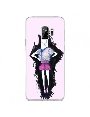 Coque Samsung S9 Valentine Femme Fashion Mode Rose Clair - Cécile