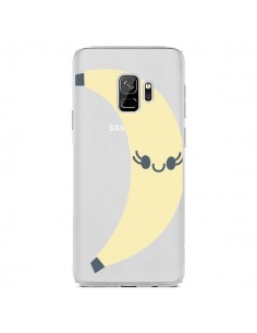 Coque Samsung S9 Banana Banane Fruit Transparente -...