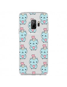 Coque Samsung S9 Hamster Love Amour Transparente -...