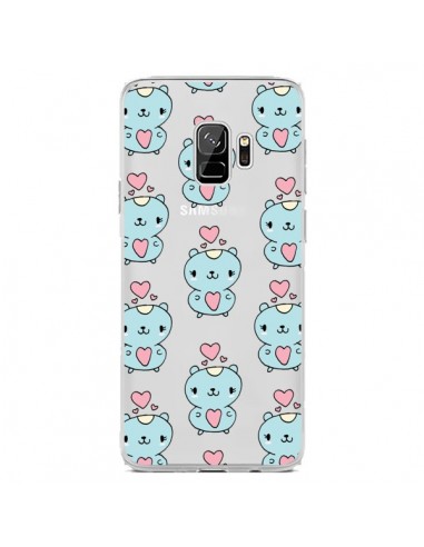 Coque Samsung S9 Hamster Love Amour Transparente - Claudia Ramos