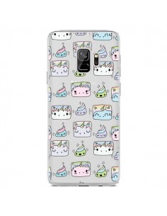 Coque Samsung S9 Licorne Unicorn Cute Swag Transparente -...