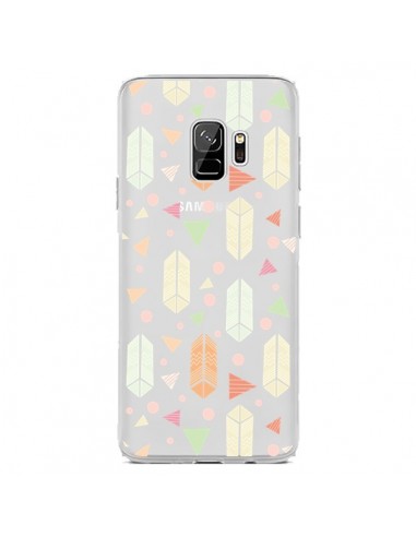 Coque Samsung S9 Arrow Fleche Azteque Transparente - Claudia Ramos