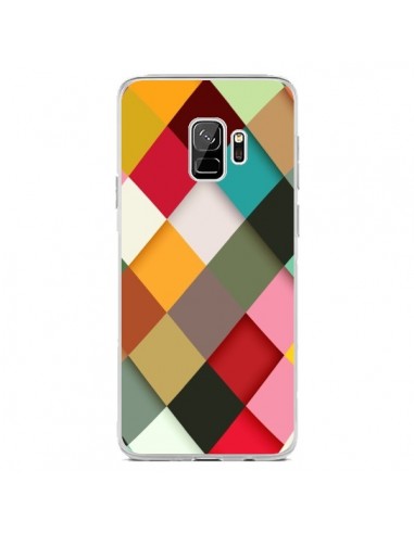Coque Samsung S9 Colorful Mosaique - Danny Ivan