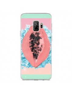 Coque Samsung S9 Papaya Rocks Fruit - Danny Ivan
