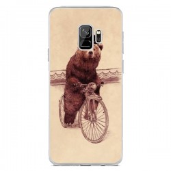 Coque Samsung S9 Ours Velo Barnabus Bear - Eric Fan