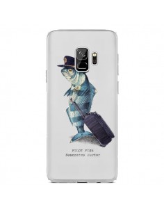 Coque Samsung S9 Pilot Fish Poisson Pilote Transparente -...