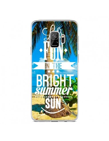 Coque Samsung S9 Fun Summer Sun _té - Eleaxart