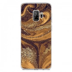 Coque Samsung S9 Molten Core Galaxy - Eleaxart