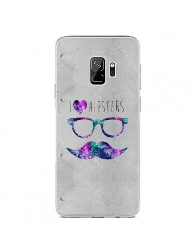 Coque Samsung S9 I Love Hipsters - Eleaxart