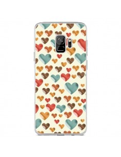 Coque Samsung S9 Coeurs Color_s - Eleaxart