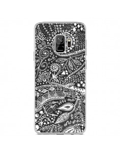 Coque Samsung S9 Azteque Noir et Blanc - Eleaxart
