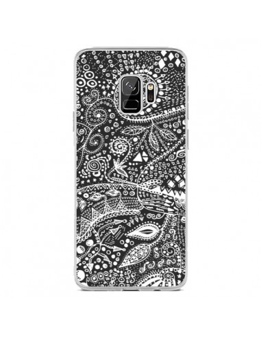 Coque Samsung S9 Azteque Noir et Blanc - Eleaxart