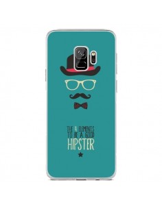 Coque Samsung S9 Chapeau, Lunettes, Moustache, Noeud...