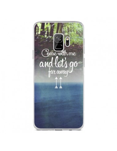 Coque Samsung S9 Let's Go Far Away Forest Foret - Eleaxart
