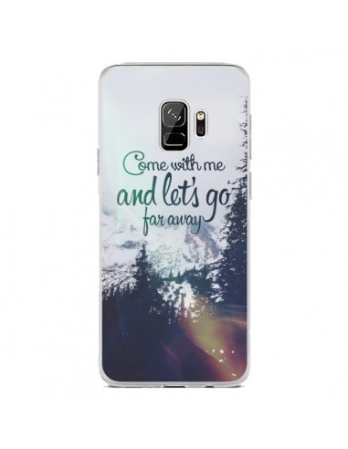 Coque Samsung S9 Let's Go Far Away Snow Neige - Eleaxart