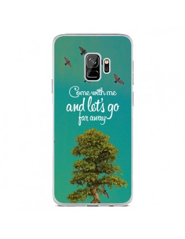 Coque Samsung S9 Let's Go Far Away Tree Arbre - Eleaxart