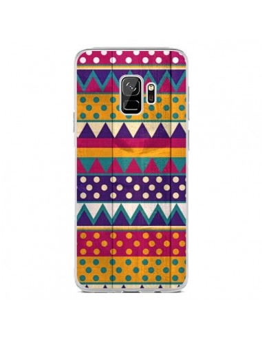 Coque Samsung S9 Mexican Triangle Aztec Azteque - Eleaxart