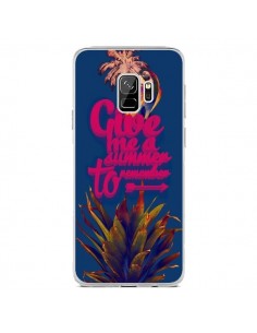 Coque Samsung S9 Give me a summer to remember souvenir...