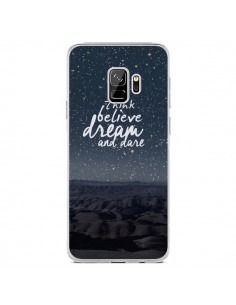 Coque Samsung S9 Think believe dream and dare Pensée...