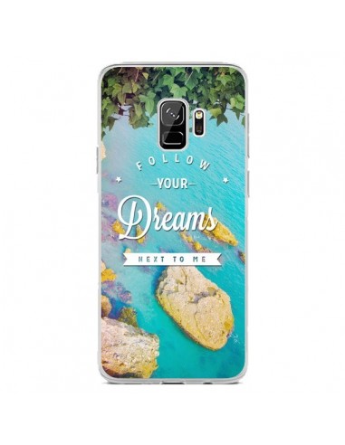 Coque Samsung S9 Follow your dreams Suis tes rêves Islands - Eleaxart