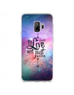 Coque Samsung S9 I want to live Je veux vivre - Eleaxart