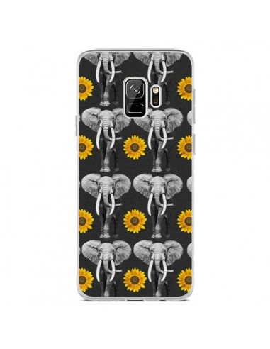 Coque Samsung S9 Elephant Tournesol - Eleaxart