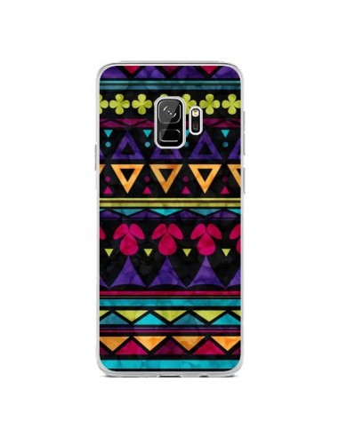 Coque Samsung S9 Triangles Pattern Azteque - Eleaxart