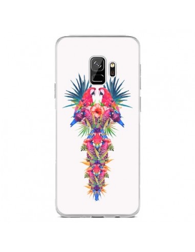 Coque Samsung S9 Parrot Kingdom Royaume Perroquet - Eleaxart